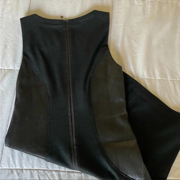 Rag & Bone navy color block wool shift dress - Picture 4 of 8